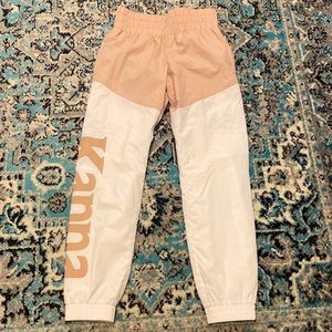 KAPPA NWOT Women’s Pink and White Trackpants